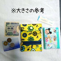 ■話題のコインスルー財布■お札と小銭が勝手に分かれる■デニム＆猫柄■ハンドメイド_画像10