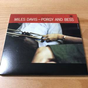 【デジパック/CD】マイルス・デイビス／PORGY AND BESS