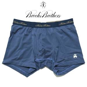 《BROOKS BROTHERS ブルックス ブラザーズ》箱付新品 ウエストロゴ入り ボクサーパンツ アンダーウェア 前開き L(W84~94)A9263