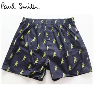 《Paul Smith ポールスミス》箱付新品 ダイナソー柄 トランクス アンダーウェア 前開き M(W76~84)A9506