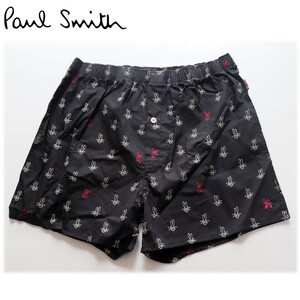 《Paul Smith ポールスミス》箱付新品 ラッキーラビット柄 トランクス アンダーウェア 前開き L(W84~94)A9508