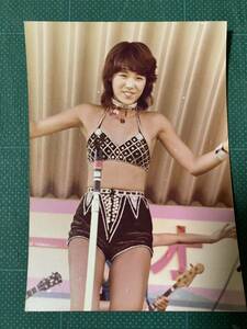 【激レア】 ピンクレディー　MIE 写真(当時物) スレンダー　スーパービキニ　昭和タレント　70年代アイドル
