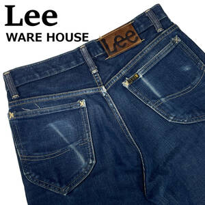 Lee × WAREHOUSE 101Z 95684 W28 (約74cm) 復刻 Archives 13.75oz ビンテージ ユニオンチケット 耳付 リー デニムパンツ メンズ ジーンズ