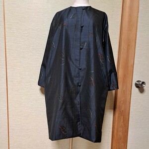 着物リメイク、大島紬と、紬からリバーシブルコート