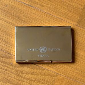 united nations 国連　名刺入れ