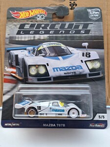 Hot wheels　CAR　CULTURE CIRCUIT LEGES MAZDA　787B