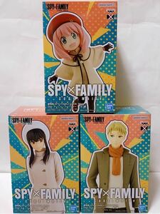 新品送料無料280 スパイファミリー 劇場版 SPY×FAMILY CODE White コードホワイト フィギュア ３点 ヨル ロイド アーニャ DXF プライズ