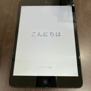 Apple Wi-Fiモデル iPad mini （第1世代）32GB ブラック ＆ ストレート 【アクティベーションロック】