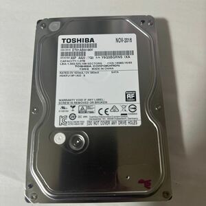 A513:◇動作保証/AVコマンド対応◆使用0時間 TOSHIBA SATA 3.5インチHDD SATA 1000GB DT01ABA100V 1TB