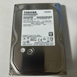 A572:◇動作保証/AVコマンド対応◆使用0時間 TOSHIBA SATA 3.5インチHDD SATA 1000GB DT01ABA100V 1TB