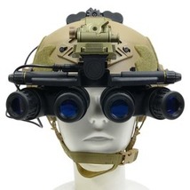 FMA ナイトビジョン GPNVG 18 バッテリーボックス&ケーブル付き 四眼ナイトビジョン [ ブラック ] 暗視装置 双眼_画像3
