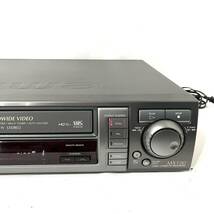 【送料込】AIWA アイワ 世界対応ビデオテーププレーヤー HV-MX100 VHSデッキ_画像3