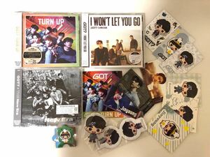 GOT7 THE New Era TURNUP I WON'T LET YOU GO 通常盤 CD Jinyoung FC くじ ステッカー トレカ マグネット クリップ D賞 ポスター ジニョン