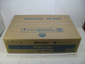 ★未使用品★TASCAM タスカム Bluetooth/AM・FMチューナー搭載CD/SD/USBプレーヤー CD-400U