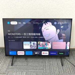 2022年製 SONY ソニー 4K液晶テレビ KJ-43X85J 43型大型テレビ 純正リモコン付き 初期化済み BRAVIA ブラビア RMF-TX431Jの画像1