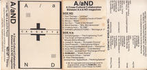 【カセット】A/aND【1987年/AMK/David Prescott/Weird Scenes/Schlafengarten他】_画像3