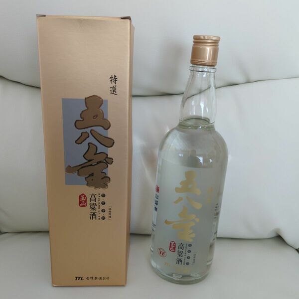 台湾　高梁酒　58°　古酒