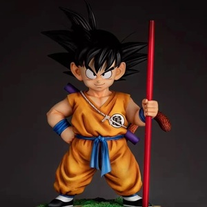 ■ ドラゴンボール ☆【孫悟空】■ 約15cm 0.5kg 海外限定 漫画風 箱なし (きいろ）