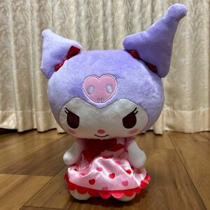 【クロミ】ピンクハートBIGぬいぐるみ37cm新品☆未使用☆タグ付き