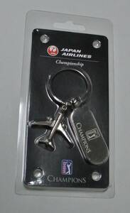 【新品】米チャンピオンズツアー JAPAN AIRLINES選手権キーホルダー