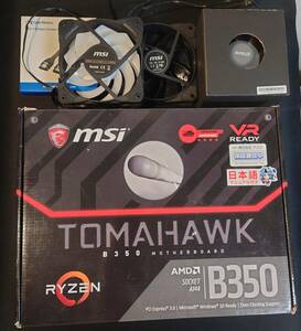 [動作未確認] MSI B350 TOMHAWK + おまけ(CPUファンなど)