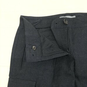 Theory luxe セオリーリュクス ストレッチ テーパードパンツ 38(M) w72 ダークグレー 日本製 国内正規品 レディース 女性用の画像6