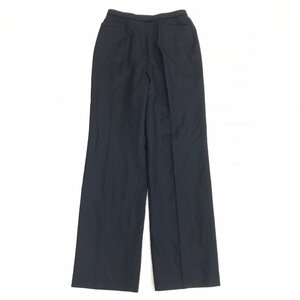 Leilian レリアン ストレッチ ウール スラックス パンツ 11(L) w66 黒 ブラック 国内正規品 レディース 女性用 婦人