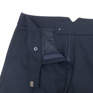 美品 Theory luxe セオリーリュクス ストレッチ ウール スラックス フレアパンツ 38(M) w76 濃紺 ネイビー 日本製 ブーツカット レディースの画像5