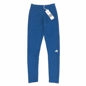 新品 adidas アディダス 定価5,300円+税 ストレッチ レギンス パンツ L 紺 ネイビー タイツ スパッツ レディース トレーニング 未使用