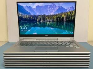 中古ノートパソコン　４台セット　★windows10★NEC Corei5-8250U/@1.80GHz/4GB/M.2 128/タッチサポート/13インチ以上★