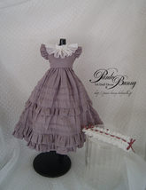 Pb+27cm dress［Ruffle dress-purple］_画像5