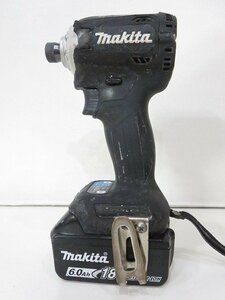 makita [マキタ] 充電式インパクトドライバ [TD171D] 18V 6.0Ah コードレス ブラック 旧型 DIY 工具 充電9回 /使用感有 中古品 V9.9 4694