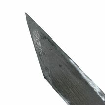 S2-2147 梅心子 切出し小刀『材質：白紙鋼/全長175ｍｍ 年代物_画像2