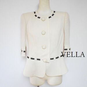 867481 VELLA ベラ 銀座マギー 半袖 ジャケット 40