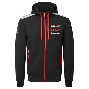 【Motorsports】 TOYOTA GAZOO RACING ジップアップパーカー ZIP Hoodie サイズXL