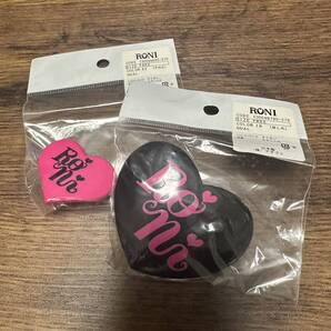 新品未開封 RONIロニィ ハート型ロゴバレッタ2個セット ヘアアクセサリー ロゴ ちびギャル アースマジック JENNI