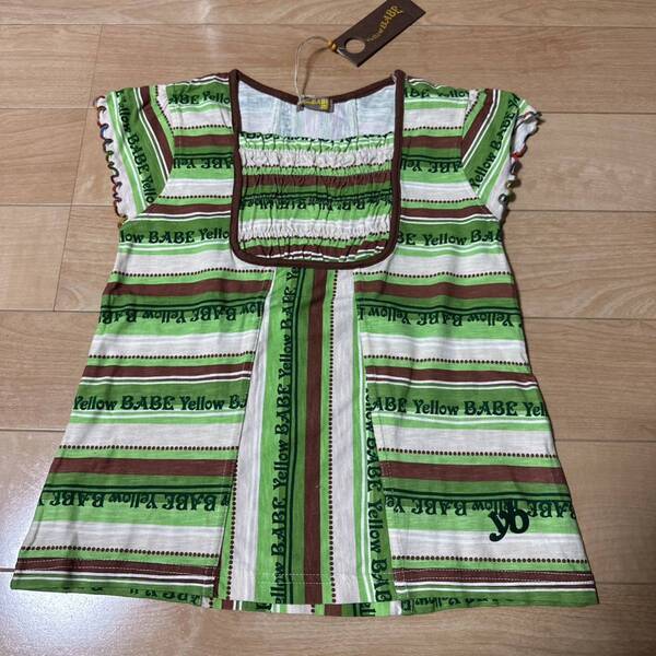 新品イエローベイブ by RAGMARTラグマート 半袖Tシャツ3780円120 チュニック Aライン 女の子子供服キッズ