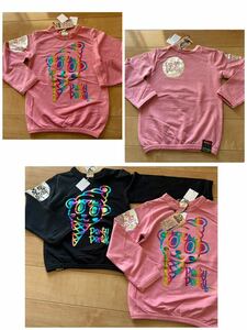 新品 PARTY PARTYパーティパーティ両プリ長袖TシャツロンT110 女の子　色サイズ違い有り　JAMグラグラ 女の子　子供服キッズ　アメカジ