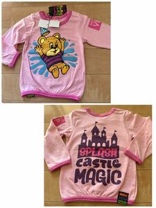 新品 PARTY PARTYパーティパーティ両プリ長袖TシャツロンT80 女の子　ベビー服子供服キッズ　アメカジ　JAMグラグラ レトロガーリー