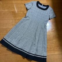 サイズ165 卒服 ショパン フォーマル アンサンブル グレン チェック セットアップ ワンピース_画像4