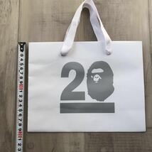 NW20周年 ショッパー a bathing ape bape エイプ ベイプ アベイシングエイプ ショップ バッグ_画像7