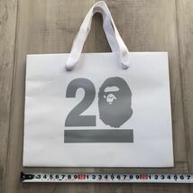 NW20周年 ショッパー a bathing ape bape エイプ ベイプ アベイシングエイプ ショップ バッグ_画像6