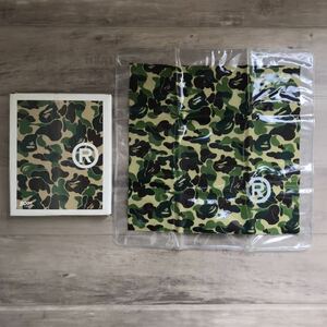 エアクッション グリーン a bathing ape bape クッション ABC camo ABCカモ エイプ ベイプ アベイシングエイプ コレクション 迷彩 カモフラ