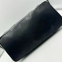 1円〜【極美品】COACH コーチ メンズ トートバッグ 肩掛け A4 大容量 書類 かばん 鞄 通勤 通学 ビジネス オールレザー 本革 ブラック 黒_画像4