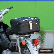 MADMAX バイク用品 オートバイ用 リアボックス E508 トップケース アクロス 23L ブラック/原付 パニアケース 収納ボックス【送料800円】_画像9