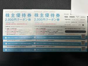 バロックジャパンリミテッド 株主優待券 12,000円分 送料無料 