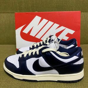 Nike WMNS Dunk Low PRM Midnight Navy and White