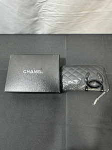 ★CHANEL 長財布 BLK レディース★