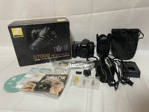 Nikon ニコン D7000 18-105 VR Kit AF-S DX NIKKOR 18-105mm f/3.5-5.6G ED デジタル一眼レフカメラ ボディ レンズ キット 簡易動作確認済