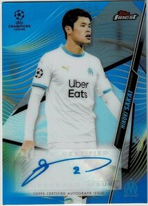 サッカー★酒井宏樹 20-21 Topps Finest UEFA 150枚限定直筆サインカード